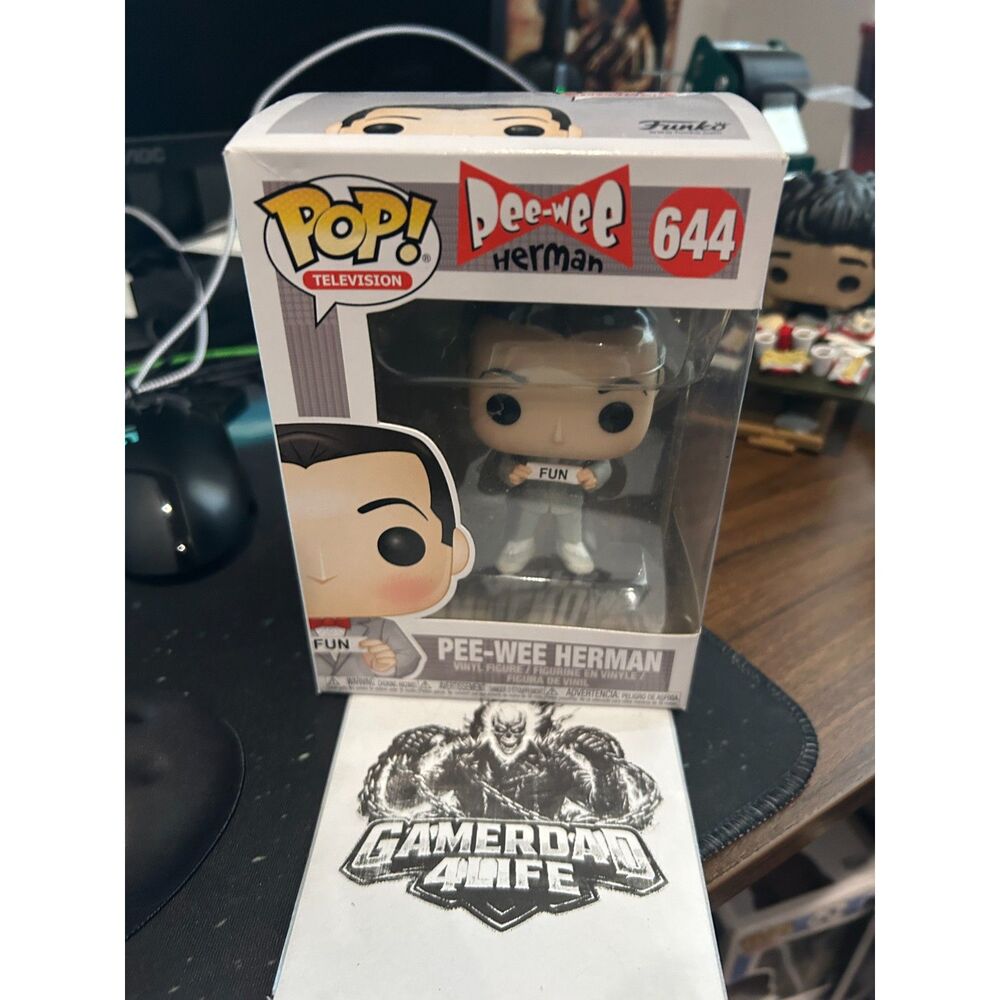 Funko Pop! Television - Pee-wee Herman # 644 Htf